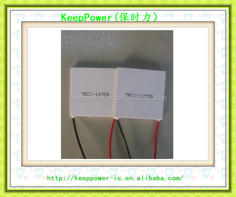 Термоэлектрический охладитель TEC1-12709 12V9A полупроводников 40*40/50*50