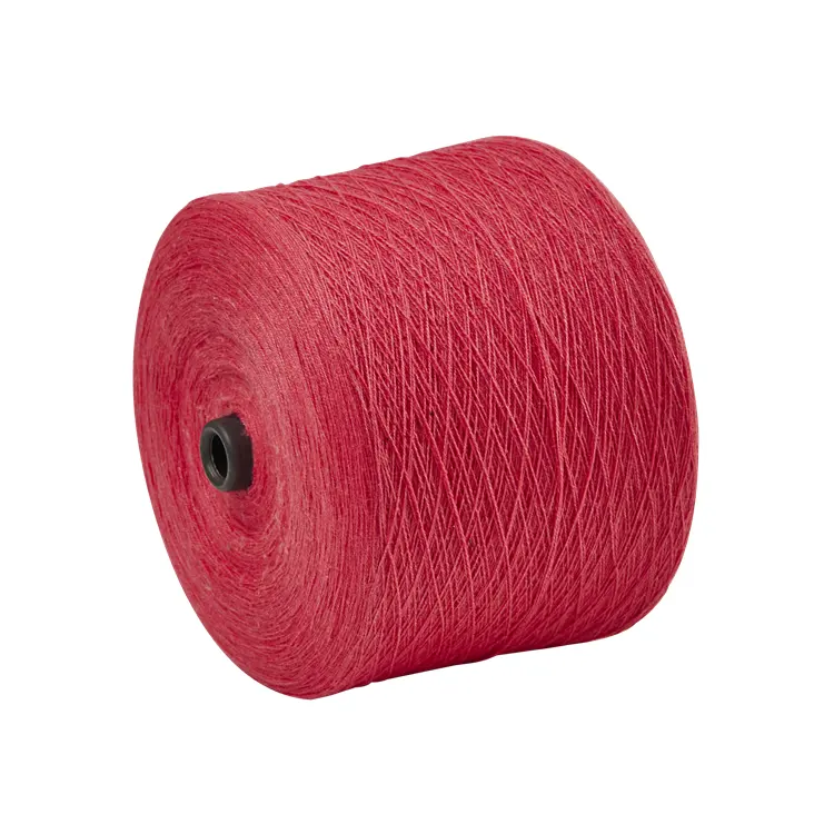 wholesale core spun dyed Cotton Acrylic Fiber blended yarn for sock knitting