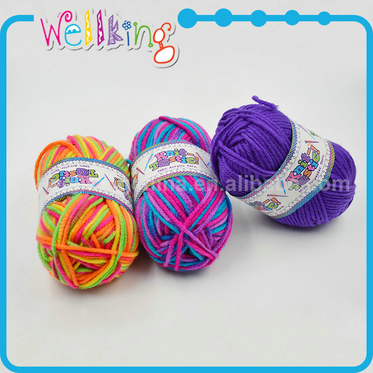 Odm имеющиеся DIY Craft пряжи ручного вязания