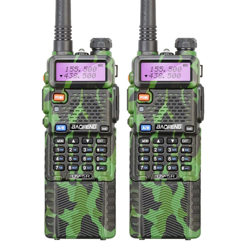 Baofeng иди и болтай walkie talkie “иди и 100 миля (10 Вт, военная talkie“ иди и болтай walkie 3800 мАч аккумулятор повышенной емкости с увеличенной емкостью для BaoFeng UV 5R