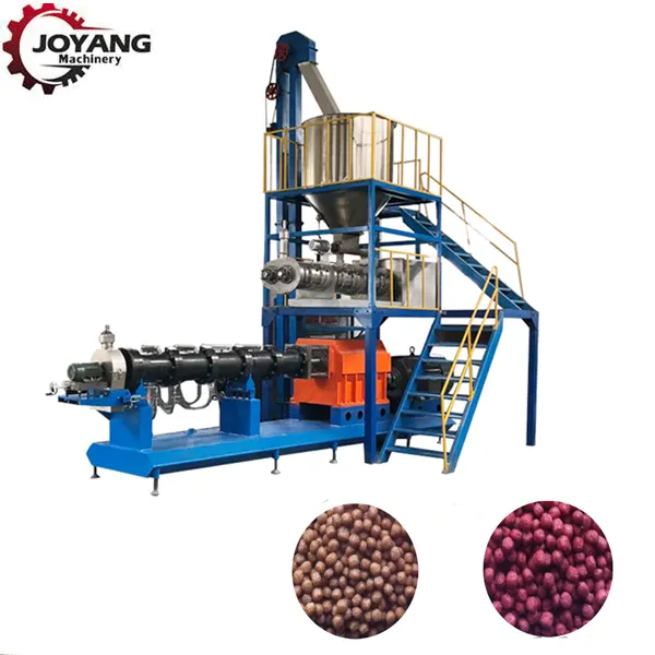 Turnkey CE Automatic Fish Feed Pellet Production Line