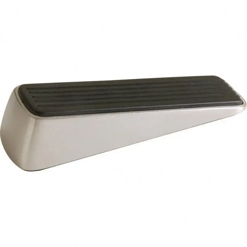 Satin Nickel Door Wedge Rubber Door Stopper