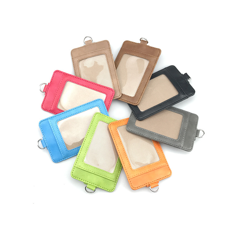 Пользовательские ПУ автобус карты набор студент ID Card Holder