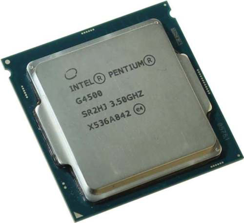 Четырехъядерный процессор Intel Pentium G4500 3,5 ГГц