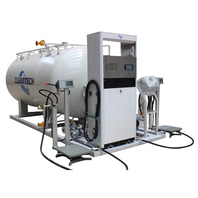 China manufacturer CLW 10tons 20 000L 20cbm lpg gas tanker station