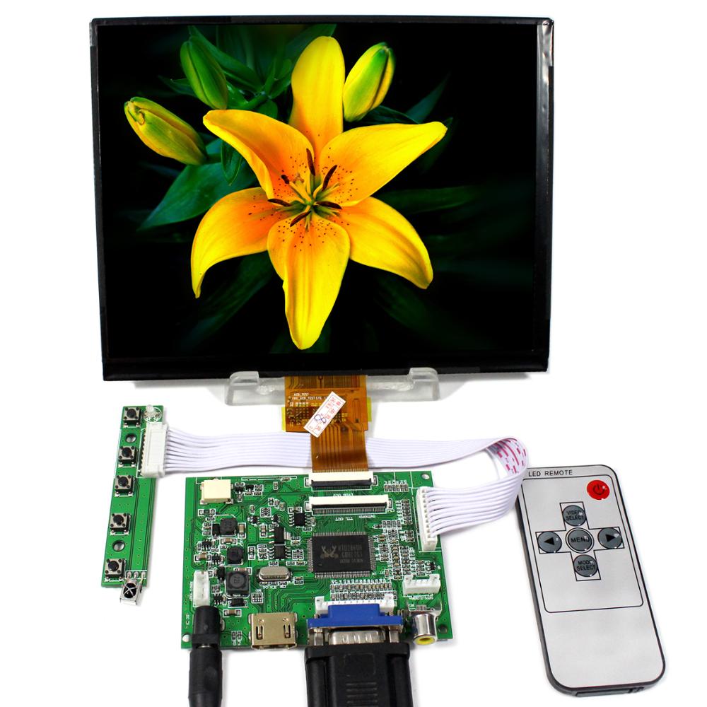 Lcd-плата контроллера для hiher bringtness с ЖК-дисплеем, 8 дюймов 1024x768 IPS ЖК-панель