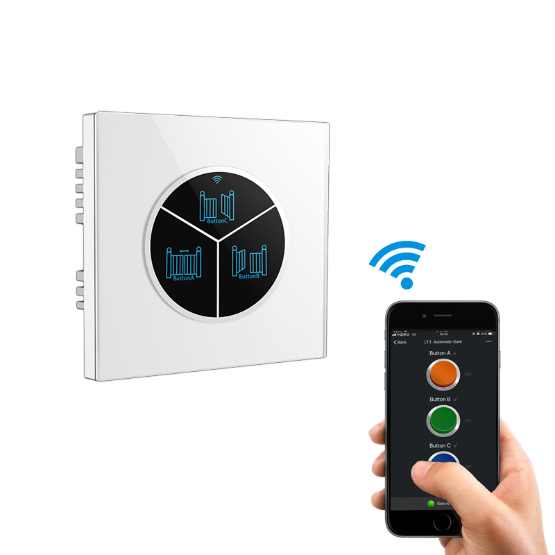Умный пульт дистанционного управления Wi-Fi для открывания/закрытия гаражных дверей, поддержка пользовательского приложения