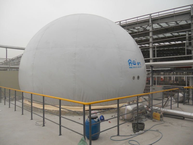 Биогазовый шар для биогазовой установки/держатель биогаза/проект биогаза