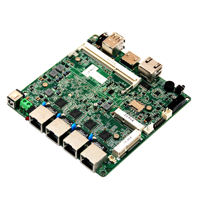 4 LAN четырехъядерный мини PCIE слот Baytrail J1900 мини нано Промышленная материнская плата поддержка Friewall маршрутизатор обслуживание