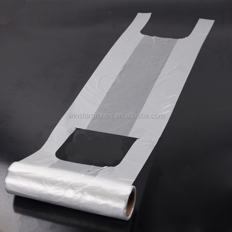 Hdpe футболка мешок на крене