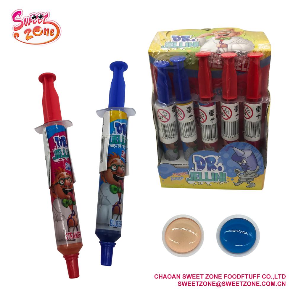 Jelly Jam Liquid Candy Big игрушечный шприц с инструкционной бумагой