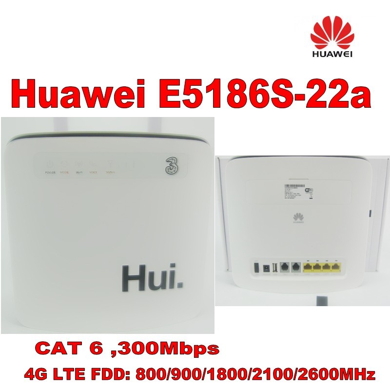 Huawei E5186 E5186s-22a 300 Мбит/с 4g lte беспроводной Wi-Fi cpe маршрутизатор cat6 оригинальный домашний маршрутизатор cpe с портом lan