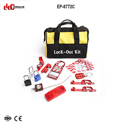 Безопасная электрическая БЛОКИРОВКА Tagout Kit форма навесного замка производственная компания