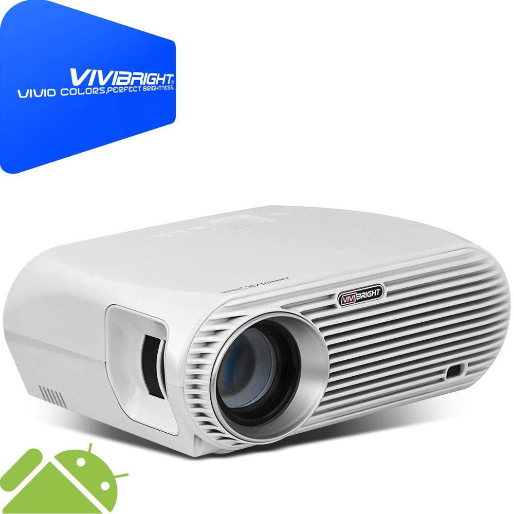 OEM 3500 люмен 1280*800 разрешение 1080P с hdport VGA, деловая, для офиса, для домашнего кинотеатра Full HD ЖК-экрана 4K Портативный VIVIBRIGHT GP100UP