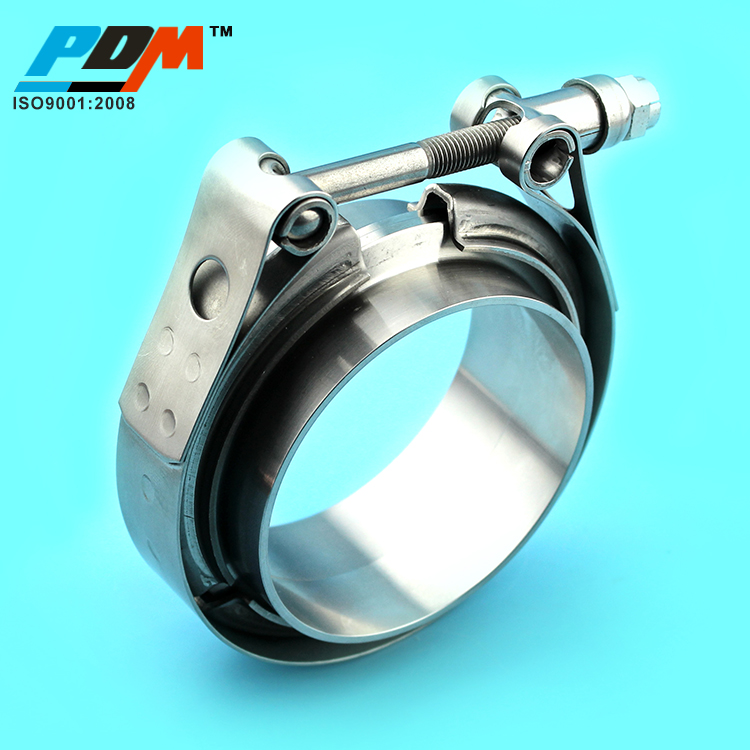 3" Stainless Steel V Band Flange Clamp Kit Assembly