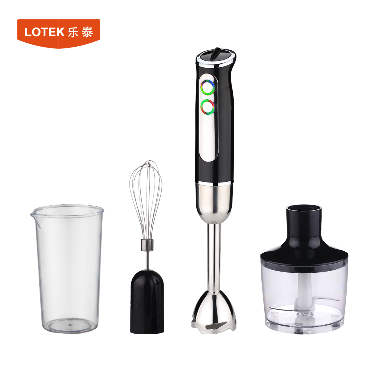 cixi home appliances colorful LED light baby food hand stick blender