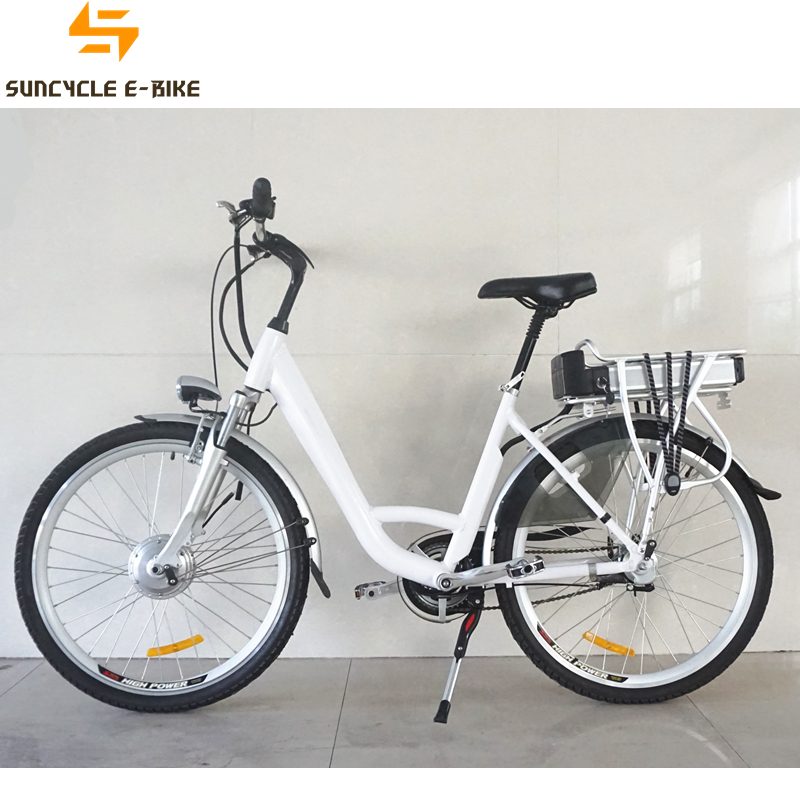 Suncycle китайский оптовая продажа 36 В 250 Вт литиевая батарея city электрический велосипед для женщин