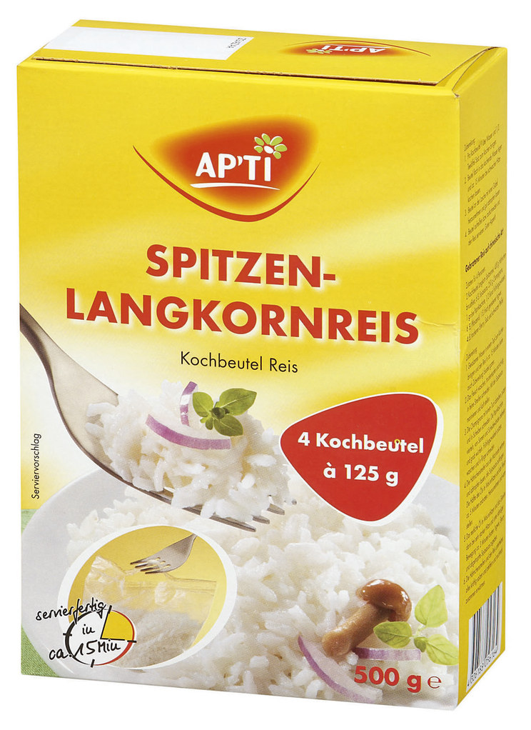 AP'TI зерна пропаренный рис