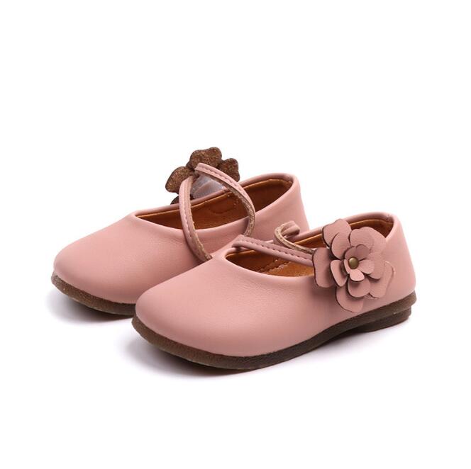 LM7030Q Baby toddler shoes fashion flat floral dress shoes casual single shoe