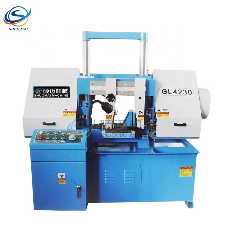 Гидравлическая ленточная пила машина GL4235 gantry band sawing machine
