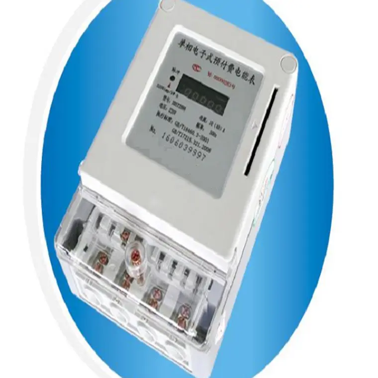 Cntopsun factory Ic-card prepayment electricity energy meter and water meter