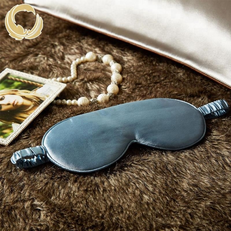 16 мм шелковый Sleepmask пятно чистый 100% шелк тутового шелкопряда маска на глаза для сна маска для сна Крышка для ночь или Nap