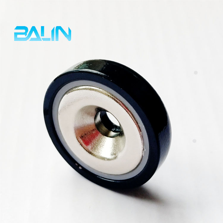 Strong Neodymium Holding Force Rare Earth Round Base Pot Magnets