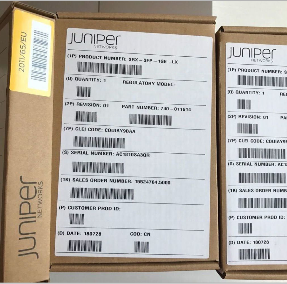 Можжевельник EX4300 серии JDP EX-UM-4X4SFP 4-портовый 1GBE/10GBE для программирования в производственных условиях + Uplink модуль