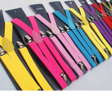 2021 hot sales Men Women's Unisex Adjustable Clip on Braces Elastic Suspenders SE332