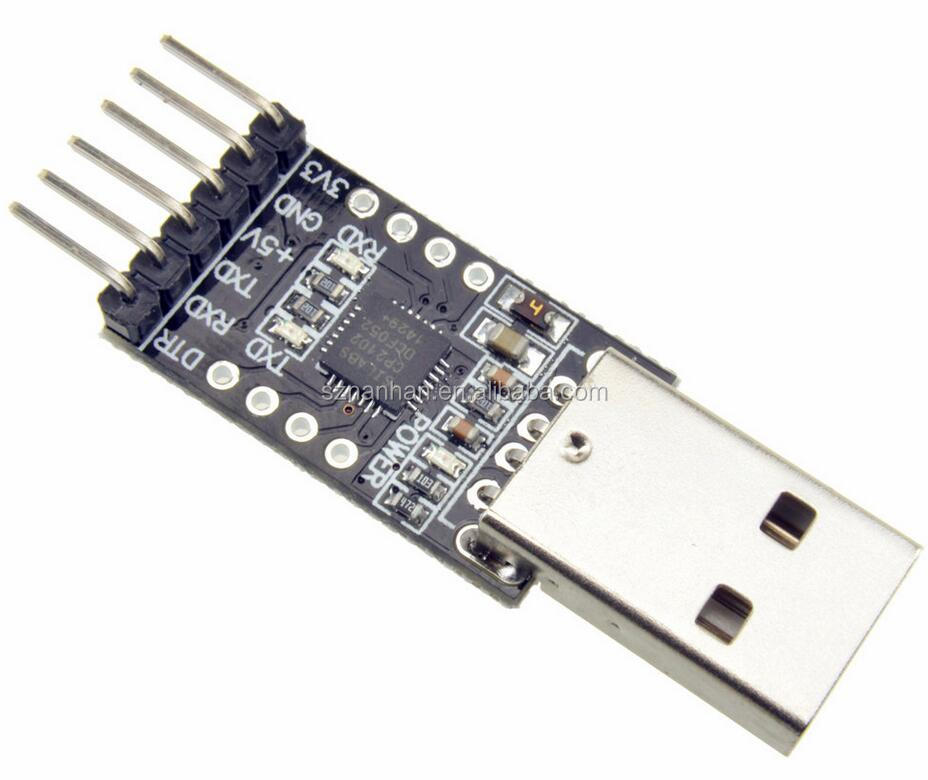 CP2102 USB2.0 для TTL UART модуль 6Pin последовательный преобразователь STC заменить FT232