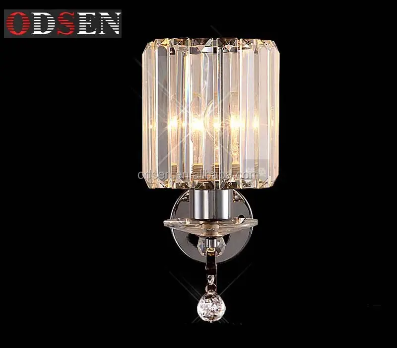Pull Chain Switch Wall Light Sconces Lighting Fixture Crystal Wall Lamp