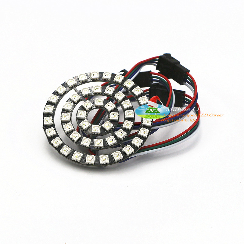 Лучшая цена sk6812 кольца светодиодные кольца hula программируемое кольцо rgbw