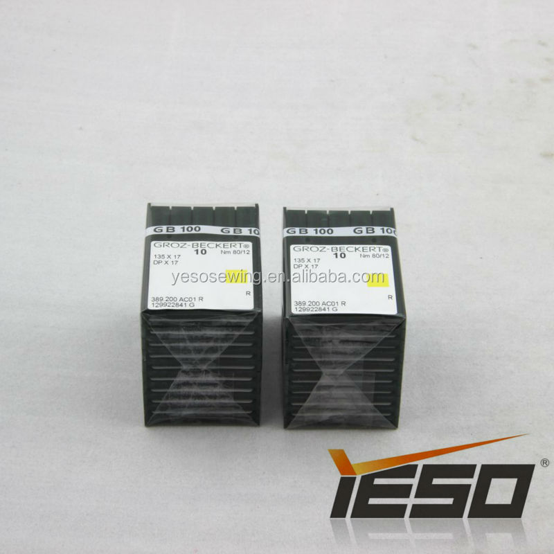 Игла 135x17 DPX17 Nm 80/12 Groz-Beckert, игла для швейной машины, сделанная в Германии