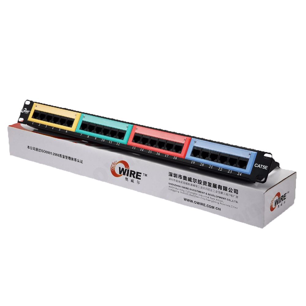 CAT6 24 порта патч-панель 1U 24 порта patchpanel