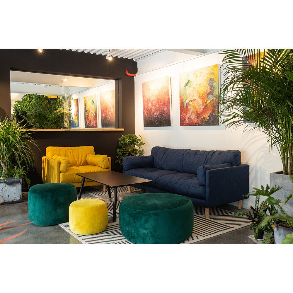 high quality reception lobby official visitor room furniture fabric leather modern office sofa set