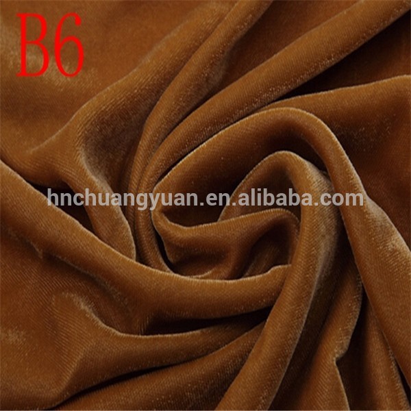 Super Cheap price product from china DK Brown Micro Plain Velvet 9000 fabric /micro velvet 5000