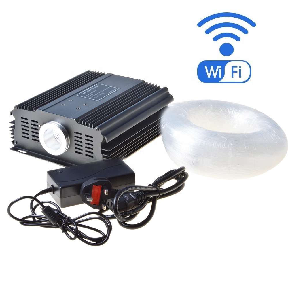 RGB светодиодные волоконно-оптические лампы с Wi-Fi управлением