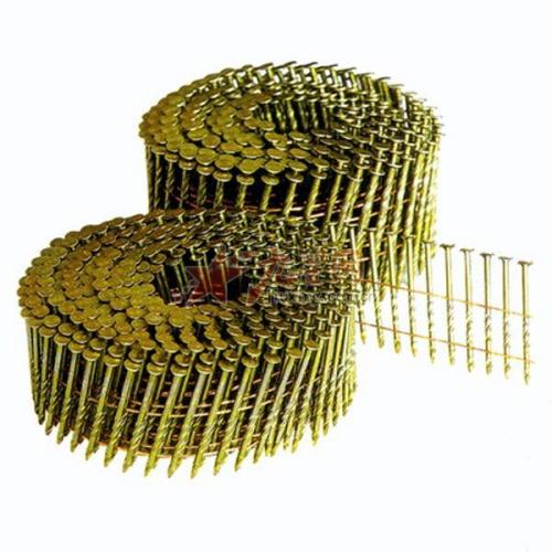 2022 Screw shank coil nails for wooden pallet