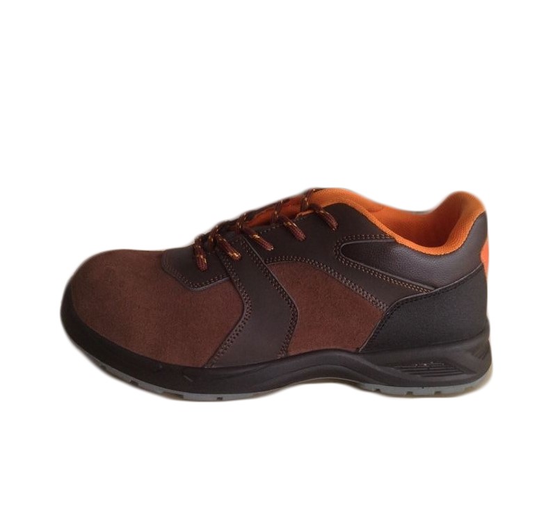 men steel toe safety working shoes