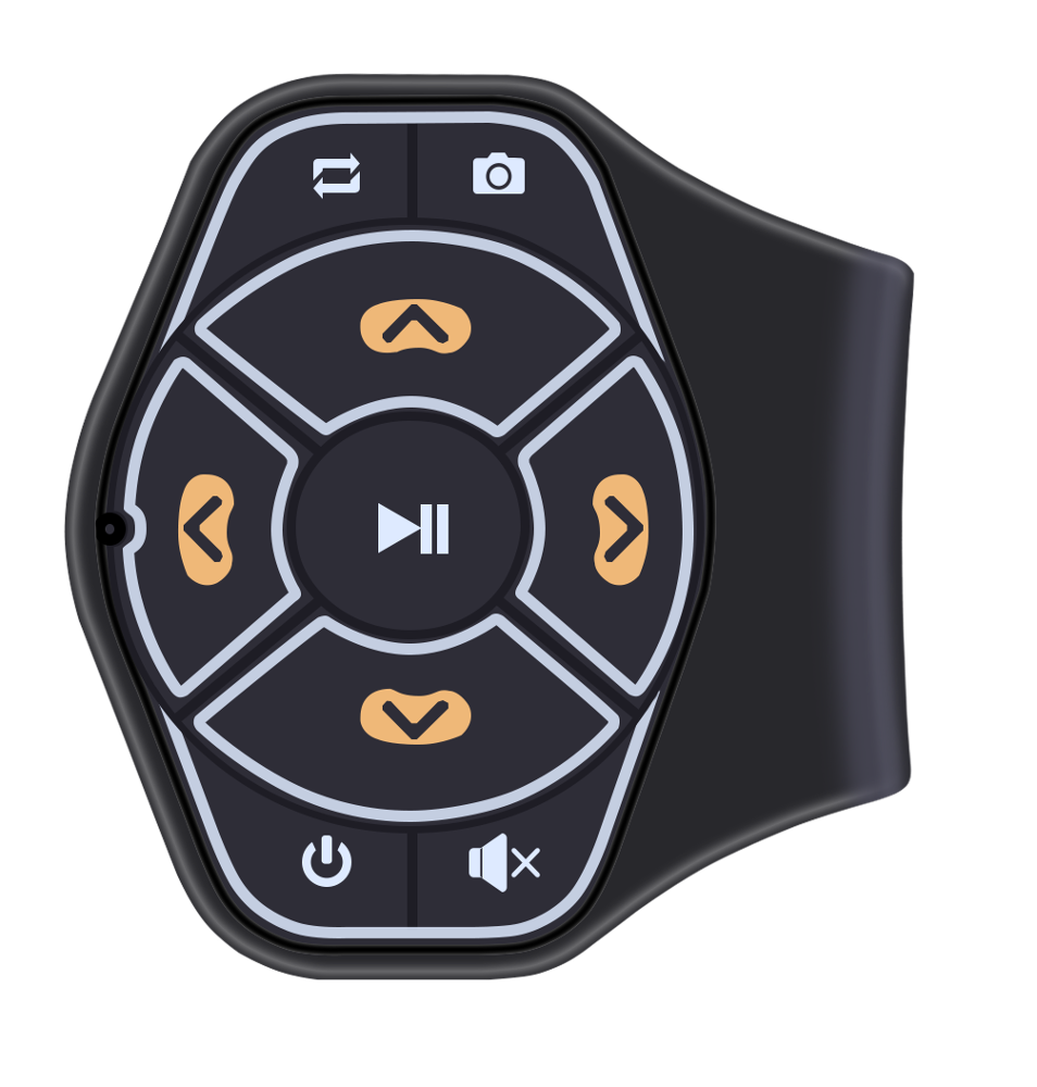 Беспроводной автомобильный пульт дистанционного управления на руль Bluetooth 4,0 Кнопка громкой связи мультимедийный плеер для Android iOS автомобильный Стайлинг