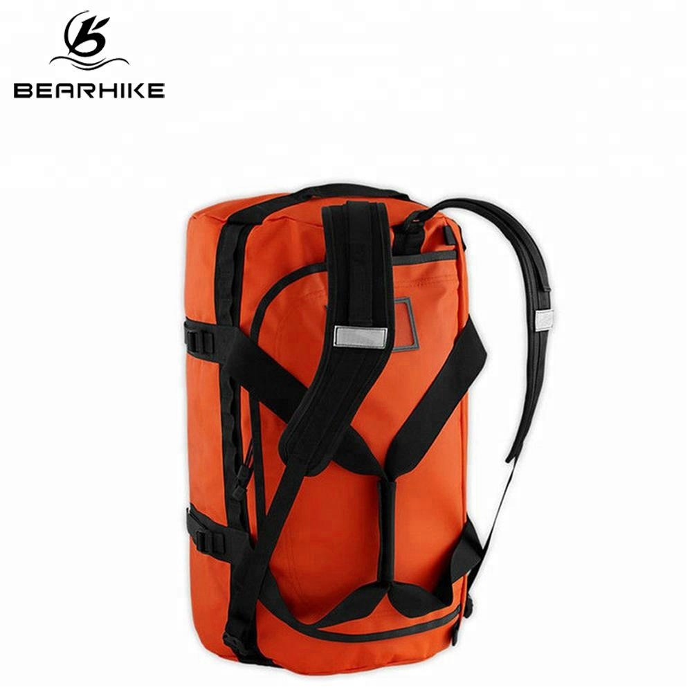 Custom logo Heavy Duty Large pvc Waterproof Duffel Bag Backpack Foldable travel bag For Boating Outdoor Hiking