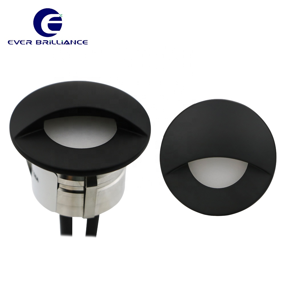 Half moon сад стены шаг огни 2 Вт IP67 ограждения decking свет