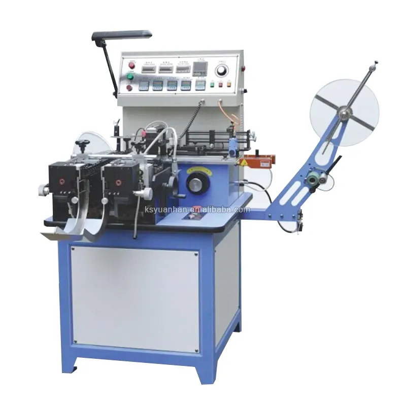 Ultrasonic Printed Label Cutting And Folding Machine