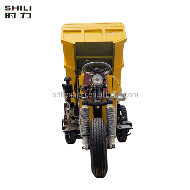 4 tons mini mining dump truck dump tricycles