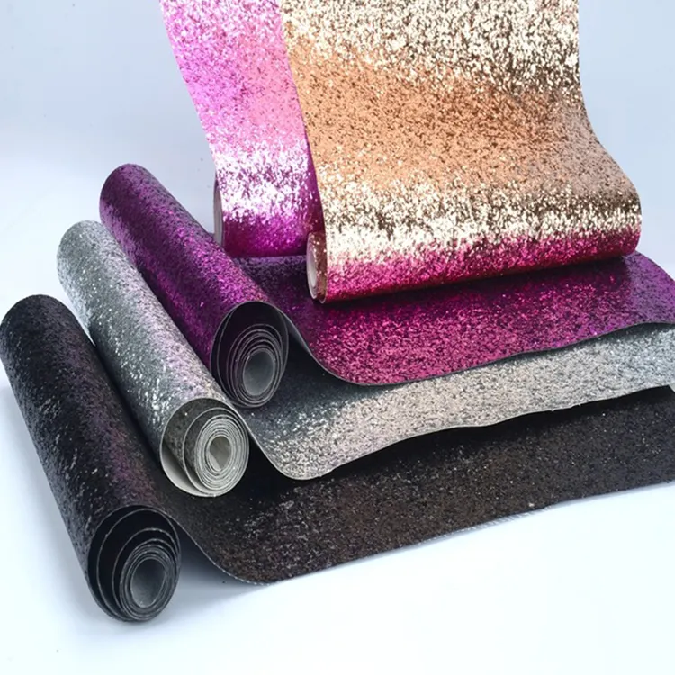 Unique Products Stage Glitter Leather With Many Colors