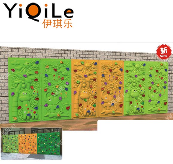YIQILE Заводская розетка, Детская уличная скалолазанная стена на продажу