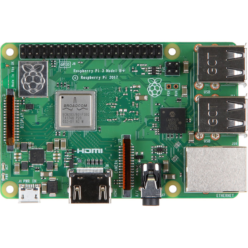 2019 raspberry pi 3 Model B + плата Wi-Fi
