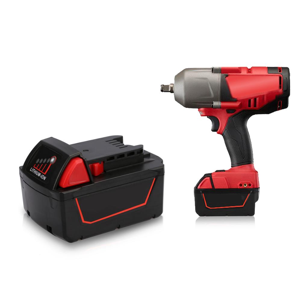 Replacement Milwaukee 18V 6.0Ah Li-ion battery Rechargeable C18B Li18 M 18B XC Power tool battery for Milwaukee m 18 18V battery
