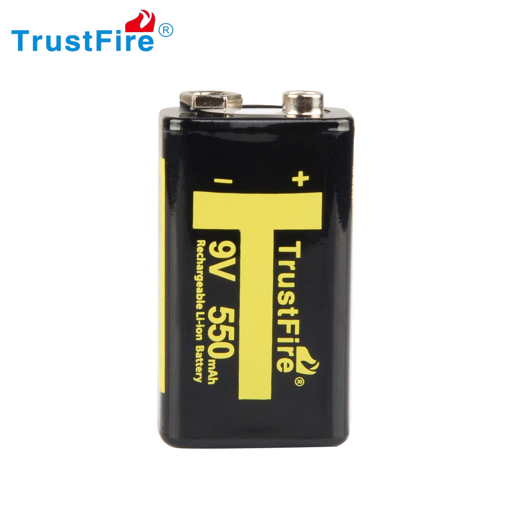 TrustFire новейшая перезаряжаемая батарея 9 в USB 9 в 550 мАч Ni-MH батарея выпущена в 2018 году