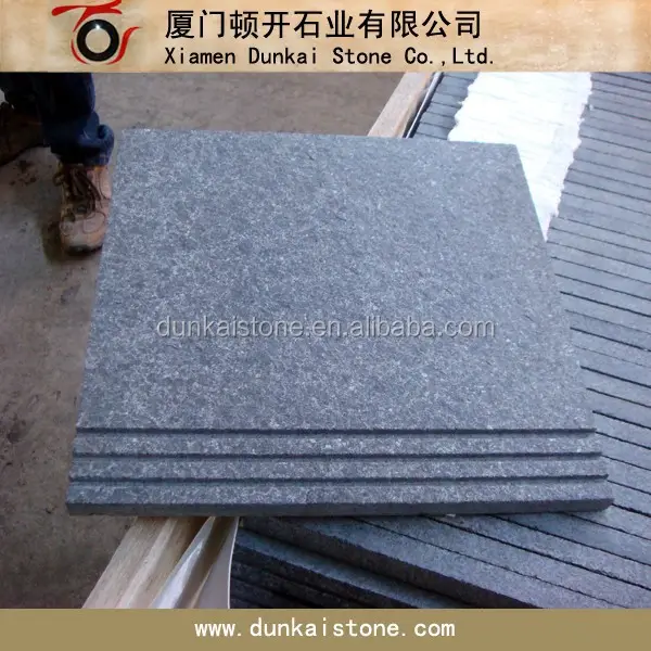 G684 black granite paving stone granite paver granite paving slab